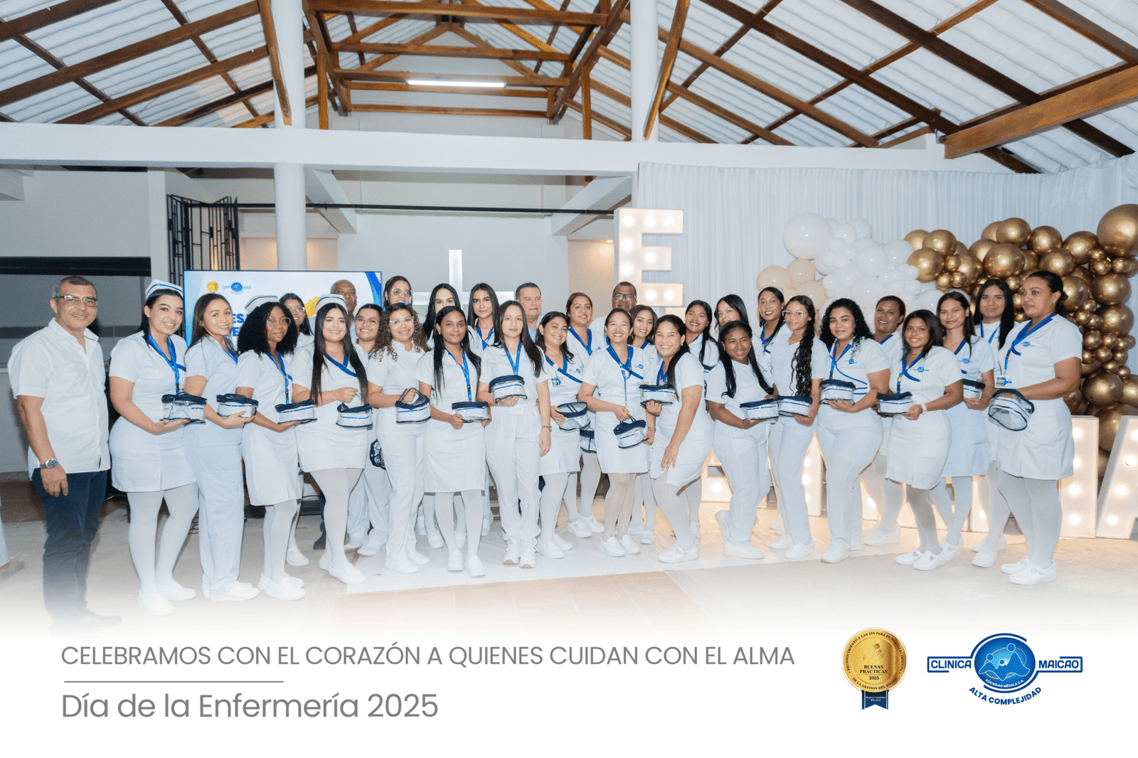 dia de la enfermeria 2025 mayo en la clinica maicao