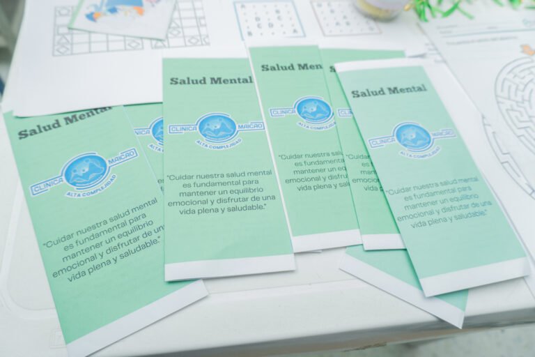 Actividad sobre la importancia de la salud mental
