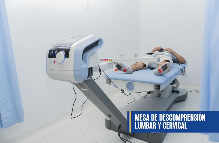 Mesa de descomprension